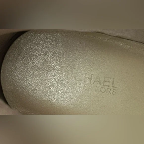 Michael Kors Cody Star Studded Black Leather Combat Boots Size 8 - Picture 8 of 10